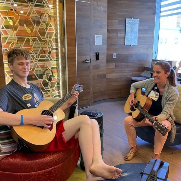 Guitar Jam in Sophie's Place